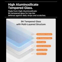 SZKŁO HARTOWANE SPIGEN IPHONE 17 PRO MAX ALM GLAS.TR SLIM 3-PACK CLEAR