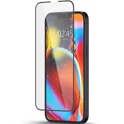 Szkło Hartowane SPIGEN iPhone 17E / 16E / 14 / 13 Pro / 13 Glass Fc Full Cover Black