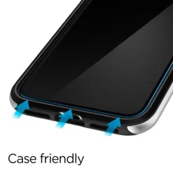 Szkło Hartowane SPIGEN iPhone 11 Pro X / Xs Glass Fc 2-pack Black