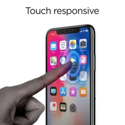 Szkło Hartowane SPIGEN iPhone 11 Pro X / Xs Glass Fc 2-pack Black