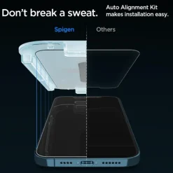 Szkło Hartowane SPIGEN iPhone 12 Pro Max Glas.tr ”ez Fit” 2-pack