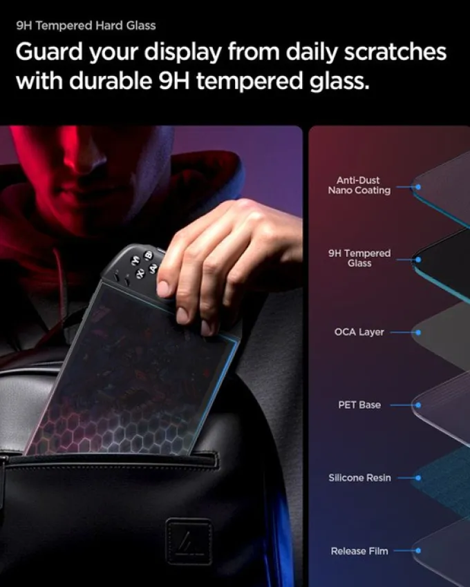 SZKŁO HARTOWANE SPIGEN LENOVO LEGION GO 2 GLAS TR SLIM 2-PACK