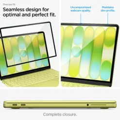 SZKŁO HARTOWANE SPIGEN MACBOOK NEO 13 2026 GLAS.TR SLIM FC BLACK
