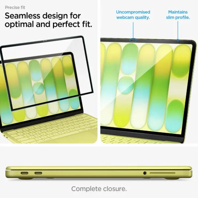 SZKŁO HARTOWANE SPIGEN MACBOOK NEO 13 2026 GLAS.TR SLIM FC BLACK