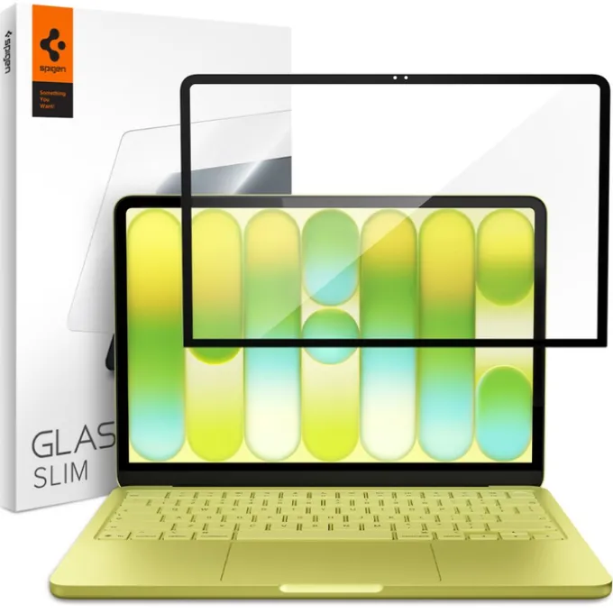 SZKŁO HARTOWANE SPIGEN MACBOOK NEO 13 2026 GLAS.TR SLIM FC BLACK