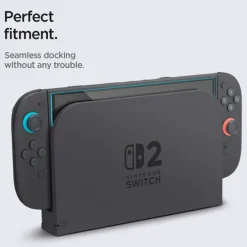 SZKŁO HARTOWANE SPIGEN NINTENDO SWITCH 2 GLAS.TR ”EZ FIT” 2-PACK CLEAR
