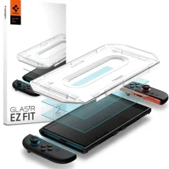 SZKŁO HARTOWANE SPIGEN NINTENDO SWITCH 2 GLAS.TR ”EZ FIT” 2-PACK CLEAR