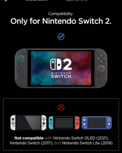SZKŁO HARTOWANE SPIGEN NINTENDO SWITCH 2 GLAS TR EZ FIT PRO 2-PACK