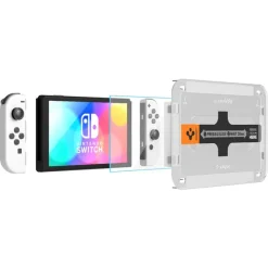 Szkło Hartowane SPIGEN Nintendo Switch Oled Glas.Tr ”ez Fit” 2-Pack