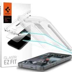 SZKŁO HARTOWANE SPIGEN NOTHING PHONE 3 GLAS.TR ”EZ FIT” 2-PACK CLEAR