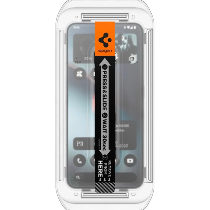 SZKŁO HARTOWANE SPIGEN NOTHING PHONE 3 GLAS.TR ”EZ FIT” 2-PACK CLEAR