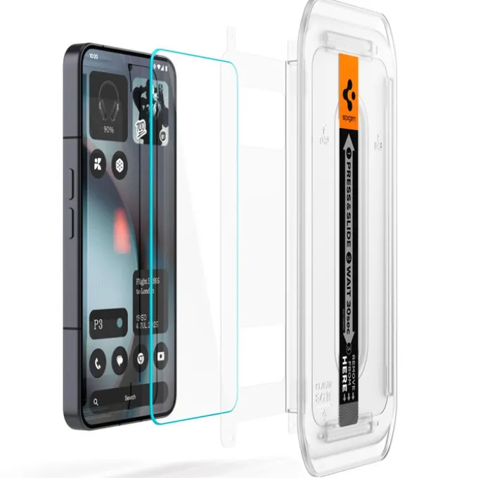 SZKŁO HARTOWANE SPIGEN NOTHING PHONE 3 GLAS.TR ”EZ FIT” 2-PACK CLEAR
