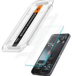 SZKŁO HARTOWANE SPIGEN NOTHING PHONE 3 GLAS.TR ”EZ FIT” 2-PACK CLEAR