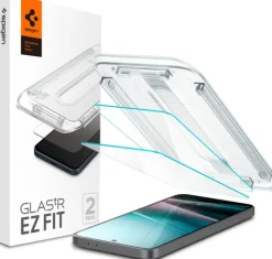 SZKŁO HARTOWANE SPIGEN SAMSUNG GALAXY A37 / A36 5G GLAS.TR ”EZ FIT” 2-PACK CLEAR