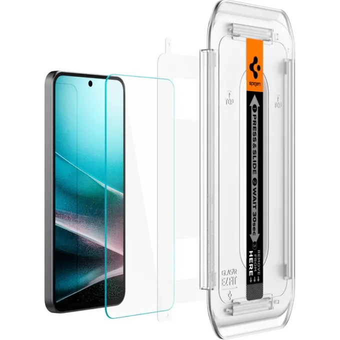 SZKŁO HARTOWANE SPIGEN SAMSUNG GALAXY A37 / A36 5G GLAS.TR ”EZ FIT” 2-PACK CLEAR