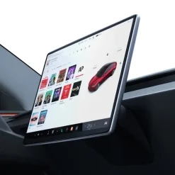 SZKŁO HARTOWANE SPIGEN TESLA MODEL Y 2025/2026 MODEL 3 2024/2025/2026 EZ FIT CLEAR TRANSPARENT 15.4