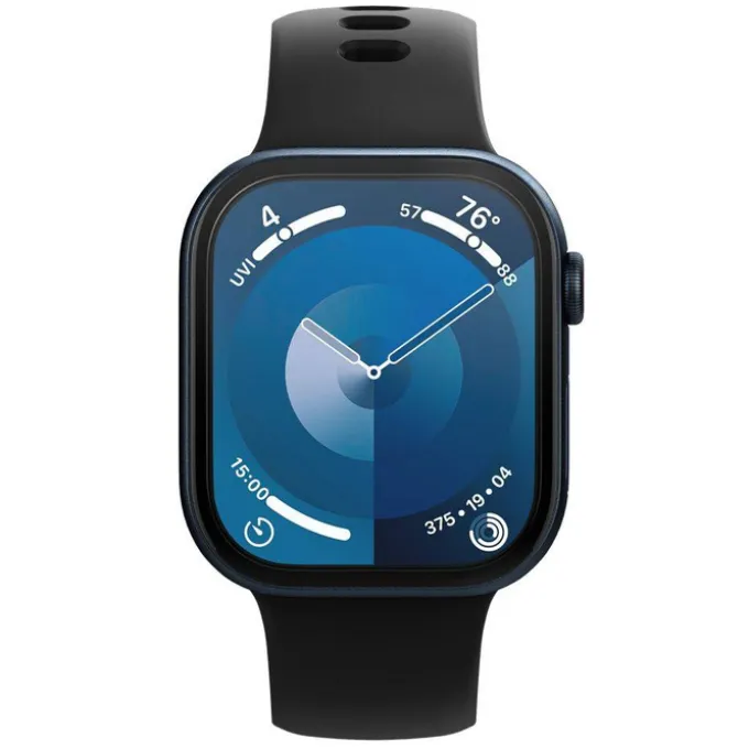 SZKŁO HYBRYDOWE SPIGEN ELITE SHIELD ”EZ FIT” 2-PACK APPLE WATCH 10 (42 MM) CLEAR