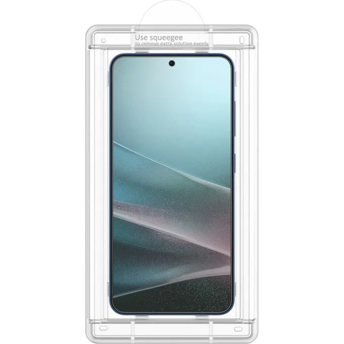SZKŁO HYBRYDOWE SPIGEN SAMSUNG GALAXY S25 PLUS ELITE SHIELD ”EZ FIT” HD CLEAR