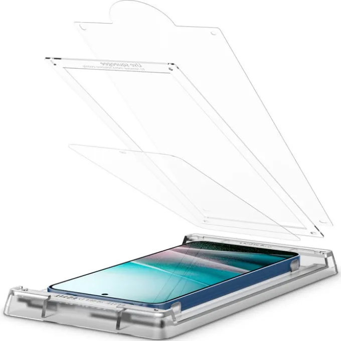 SZKŁO HYBRYDOWE SPIGEN SAMSUNG GALAXY S25 ELITE SHIELD ”EZ FIT” HD CLEAR