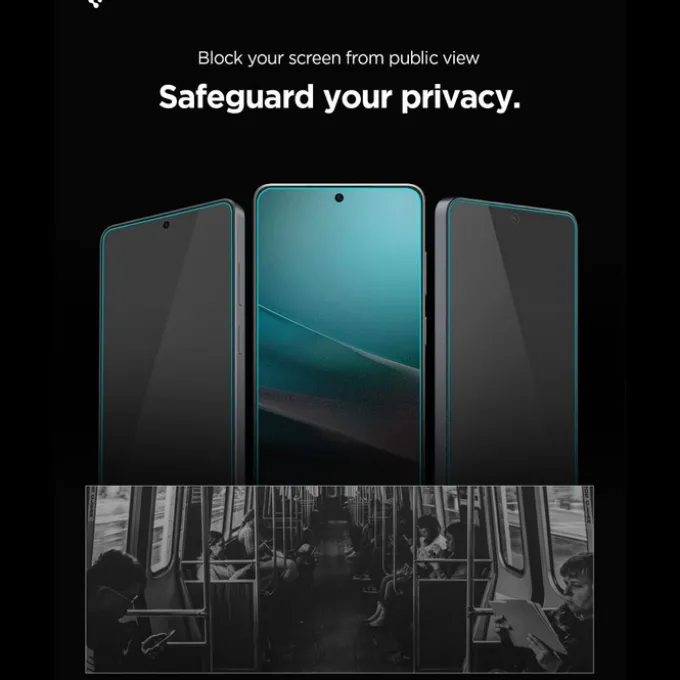 SZKŁO PRYWATYZUJĄCE SPIGEN GLAS.TR "EZ FIT PRO AC” HD GALAXY S26 PRIVACY