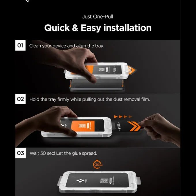 SZKŁO PRYWATYZUJĄCE SPIGEN GLAS.TR "EZ FIT PRO AC” HD GALAXY S26 PRIVACY