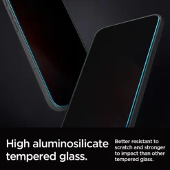 SZKŁO PRYWATYZUJĄCE SPIGEN GLAS.TR ”EZ FIT” 2-PACK IPHONE 16 PRO, 17, 17 Pro PRIVACY