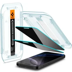 SZKŁO PRYWATYZUJĄCE SPIGEN GLAS.TR ”EZ FIT” 2-PACK IPHONE 16 PRO MAX, 17 PRO MAX PRIVACY