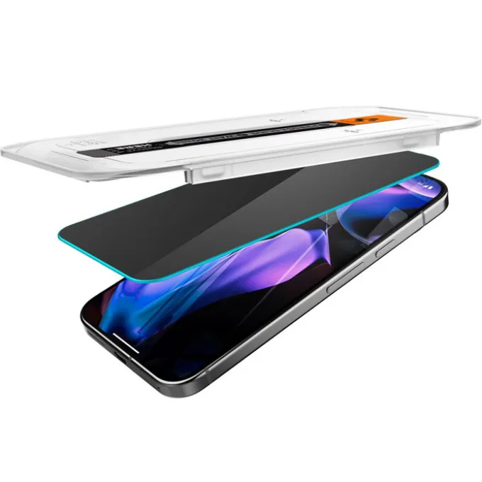SZKŁO PRYWATYZUJĄCE SPIGEN GOOGLE PIXEL 9 / 9 PRO / 10 / 10 PRO GLAS.TR ”EZ FIT” 2-PACK PRIVACY