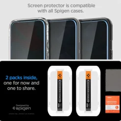 SZKŁO PRYWATYZUJĄCE SPIGEN GOOGLE PIXEL 9 PRO XL GLAS.TR ”EZ FIT” 2-PACK PRIVACY