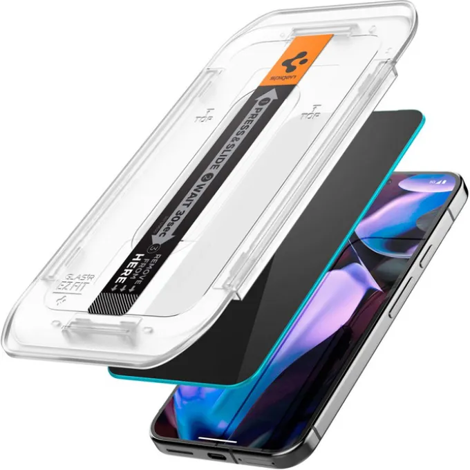 SZKŁO PRYWATYZUJĄCE SPIGEN GOOGLE PIXEL 9 PRO XL GLAS.TR ”EZ FIT” 2-PACK PRIVACY