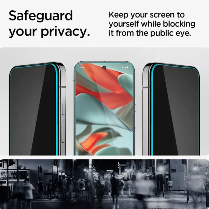 SZKŁO PRYWATYZUJĄCE SPIGEN GOOGLE PIXEL 9 PRO XL GLAS.TR ”EZ FIT” 2-PACK PRIVACY