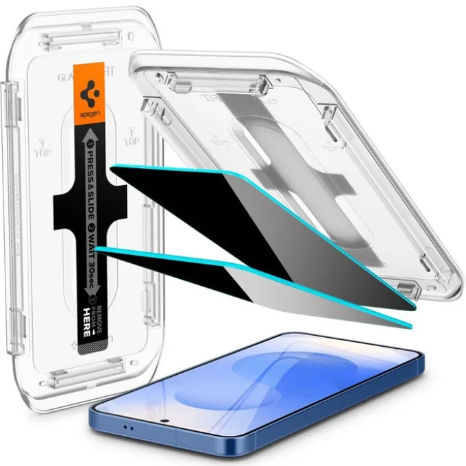 SZKŁO PRYWATYZUJĄCE SPIGEN SAMSUNG GALAXY S26 GLAS.TR ”EZ FIT” HD 2-PACK PRIVACY