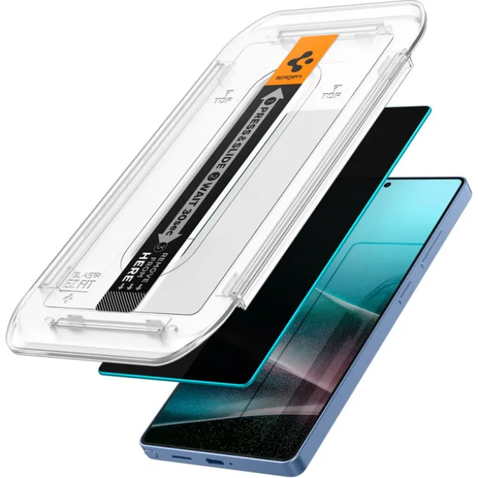 SZKŁO PRYWATYZUJĄCE SPIGEN SAMSUNG GALAXY S25 ULTRA GLAS.TR ”EZ FIT” HD 2-PACK PRIVACY