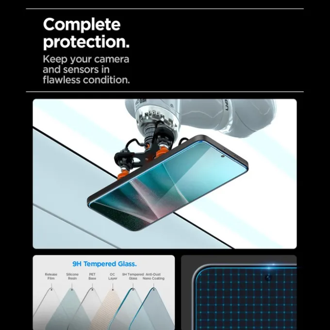 SZKŁO SPIGEN SAMSUNG GALAXY A36 / A37 5G GLAS.TR ”EZ FIT HD” CLEAR