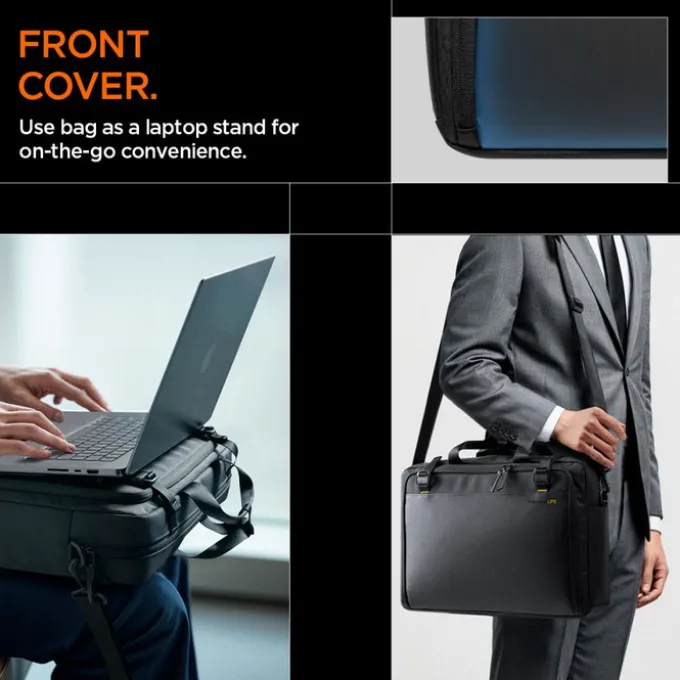 TORBA NA LAPTOPA SPIGEN KD300 KLASDEN LAPTOP BAG CZARNA