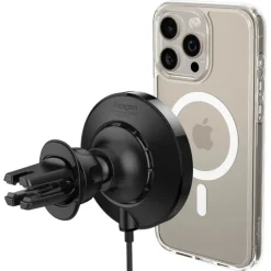 UCHWYT DO KRATKI SPIGEN ONETAP PRO 3 CRYOMAX MAGSAFE 20W CZARNY