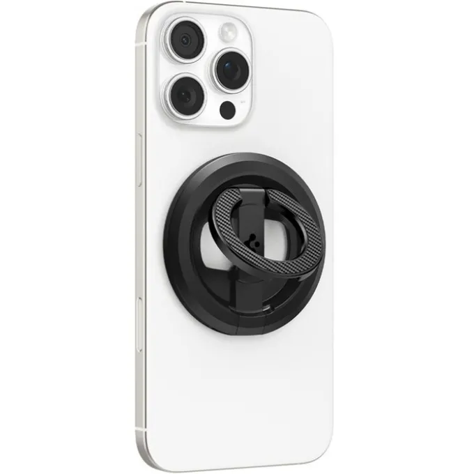 UCHWYT MAGNETYCZNY SPIGEN O-MAG MAGNETYCZNY Z PODSTAWKĄ CZARNY