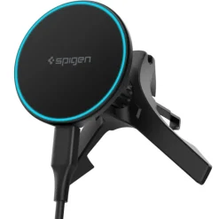UCHWYT NA KRATKĘ SPIGEN EV15MAQ ESSENTIAL MAGNETIC MAGSAFE 15W Qi2 CZARNY
