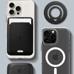 UCHWYT NA PALEC SPIGEN DUAL POP MAG MAGSAFE PHONE RING CZARNY