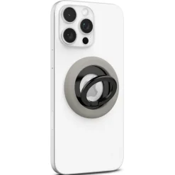 UCHWYT NA PALEC SPIGEN NANO POP MAGSAFE PHONE RING TRUFFLE GREY