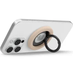 UCHWYT NA PALEC SPIGEN NANO POP MAGSAFE PHONE RING COCONUT BEIGE