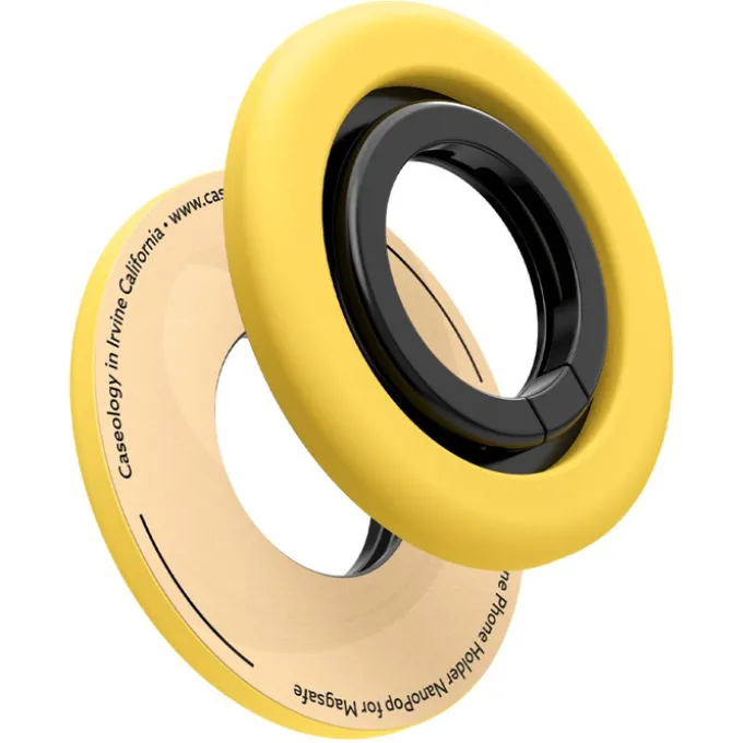 UCHWYT NA PALEC SPIGEN NANO POP MAGSAFE PHONE RING MANGO YELLOW