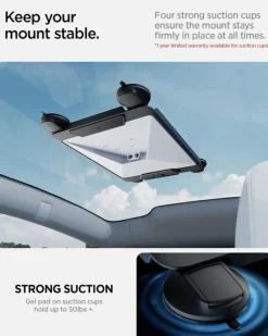 UCHWYT SAMOCHODOWY SPIGEN STARLINK MINI WINDOW CAR MOUNT STL100 BLACK
