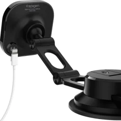 Uchwyt Spigen Its35-3 Onetap Magnetic Magsafe Windshield & Dashboard Car Mount Black
