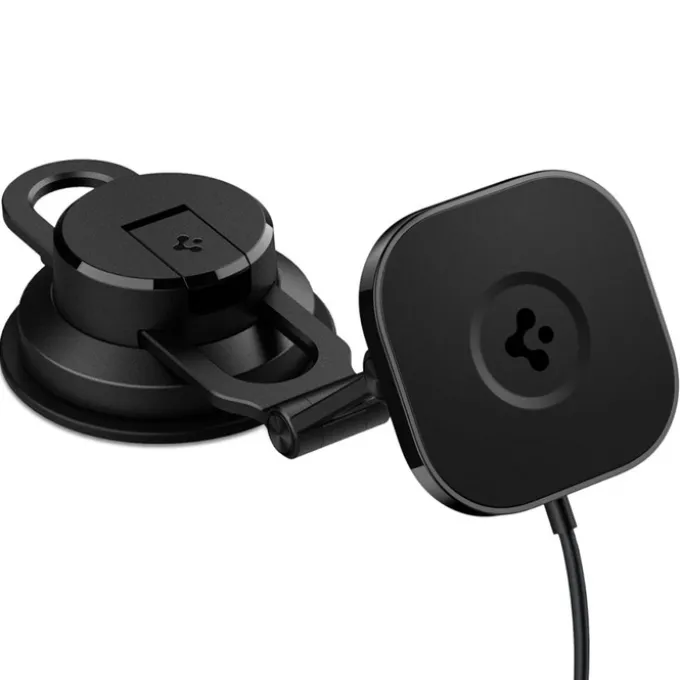 UCHWYT SPIGEN ITS35W-3 ONETAP PRO 3 MAGNETIC MAGSAFE NA SZYBĘ I KOKPIT BEZPRZEWODOWY CZARNY