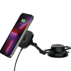 UCHWYT SPIGEN ITS35W-3 ONETAP PRO 3 MAGNETIC MAGSAFE NA SZYBĘ I KOKPIT BEZPRZEWODOWY CZARNY