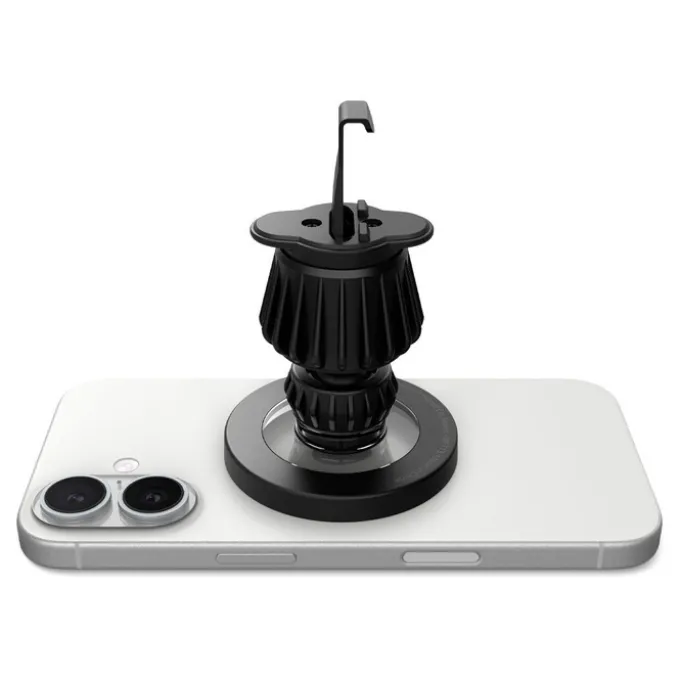 UCHWYT SPIGEN MFT13 MAGNETIC MAGSAFE DASHBOARD & VENT CAR MOUNT CZARNY