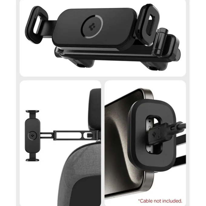 UCHWYT SPIGEN ONETAP UTS45 UNIVERSAL HEADREST CAR MOUNT BLACK