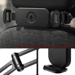 UCHWYT SPIGEN ONETAP UTS45 UNIVERSAL HEADREST CAR MOUNT BLACK