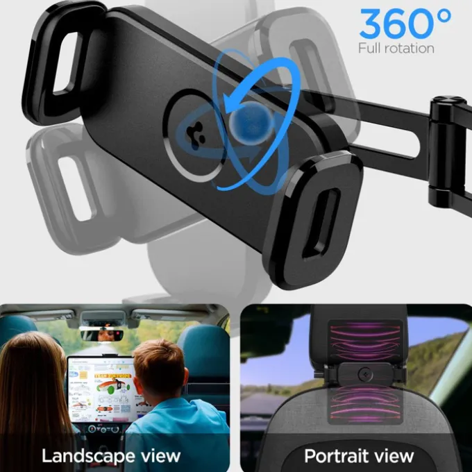 UCHWYT SPIGEN ONETAP UTS45 UNIVERSAL HEADREST CAR MOUNT BLACK
